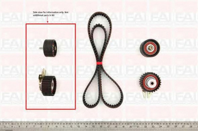 FAI AUTOPARTS tbk176 -  Комплект ремня ГРМ